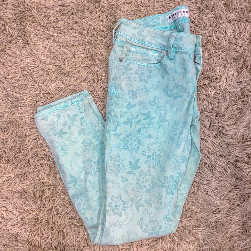 Bullhead Sky Blue Skinny Jeans